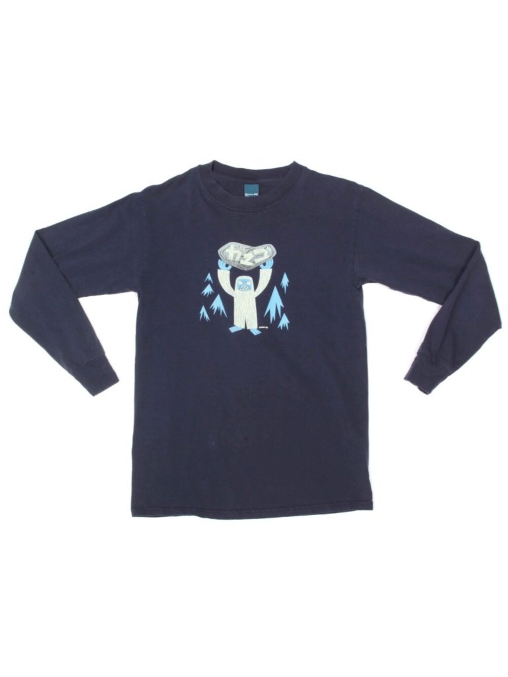 RARE Vtg Y2K Gama Go L/S Shirt  Tim Biskup Yeti Design Made In USA sz S /811
